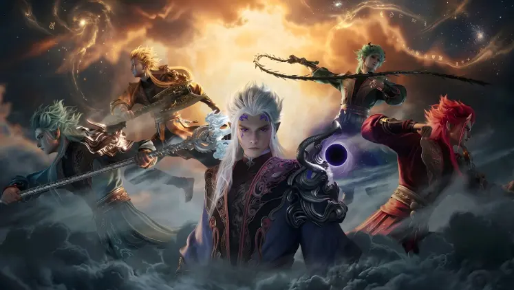 10 Donghua Mirip A Record of a Mortal's Journey to Immortality